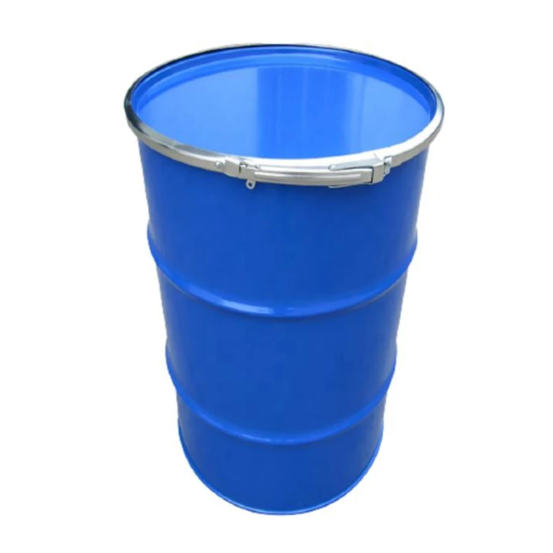 55 gallon ståltrommel med åpent hode